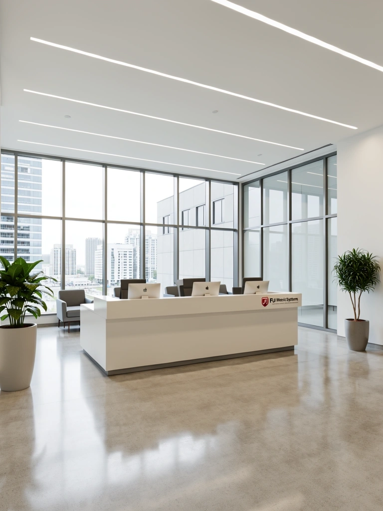 Fuji Metric Systems Headquarters atmosphere