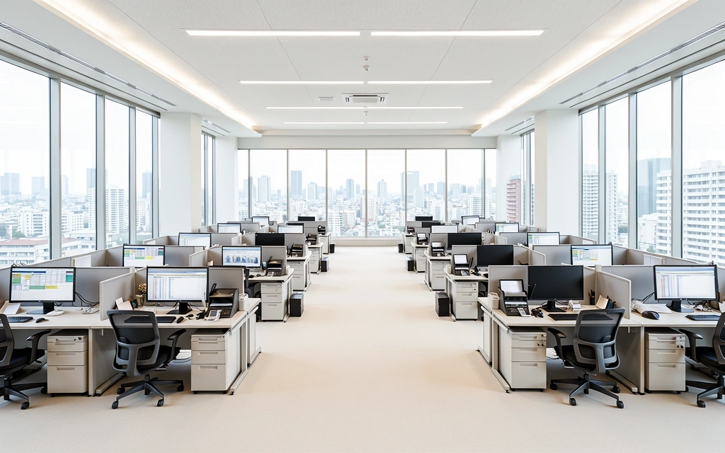 Operational center in Tokyo